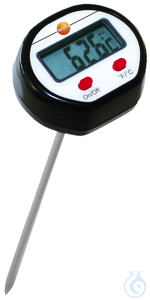 Mini penetration thermometer for measuring core temperatures